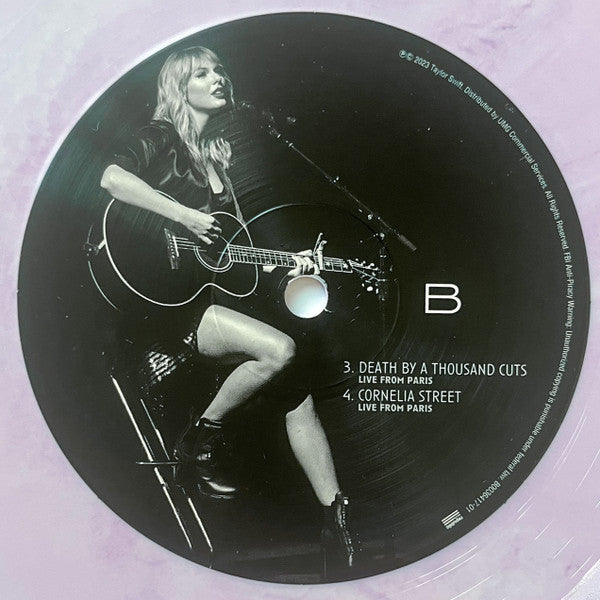 Taylor Swift : Lover (Live From Paris) (8", Shape, Pin + 8", Shape, Bab + Comp, S/Edition)