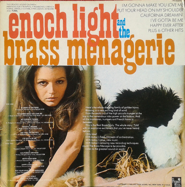 Enoch Light And The Brass Menagerie : Enoch Light And The Brass Menagerie (LP, Album, Gat)