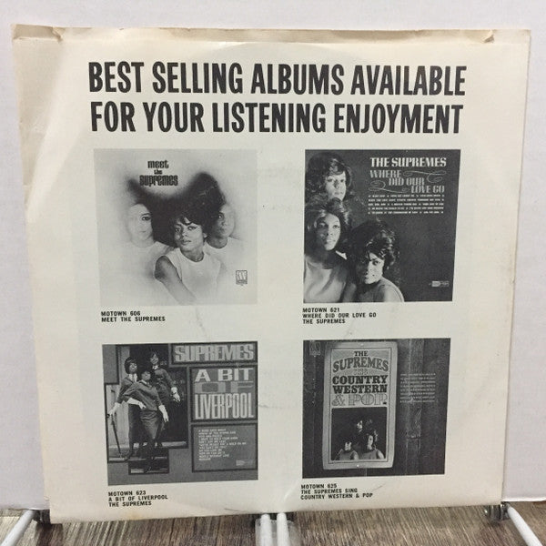 The Supremes : Stop! In The Name Of Love (7", S/Sided, Promo)