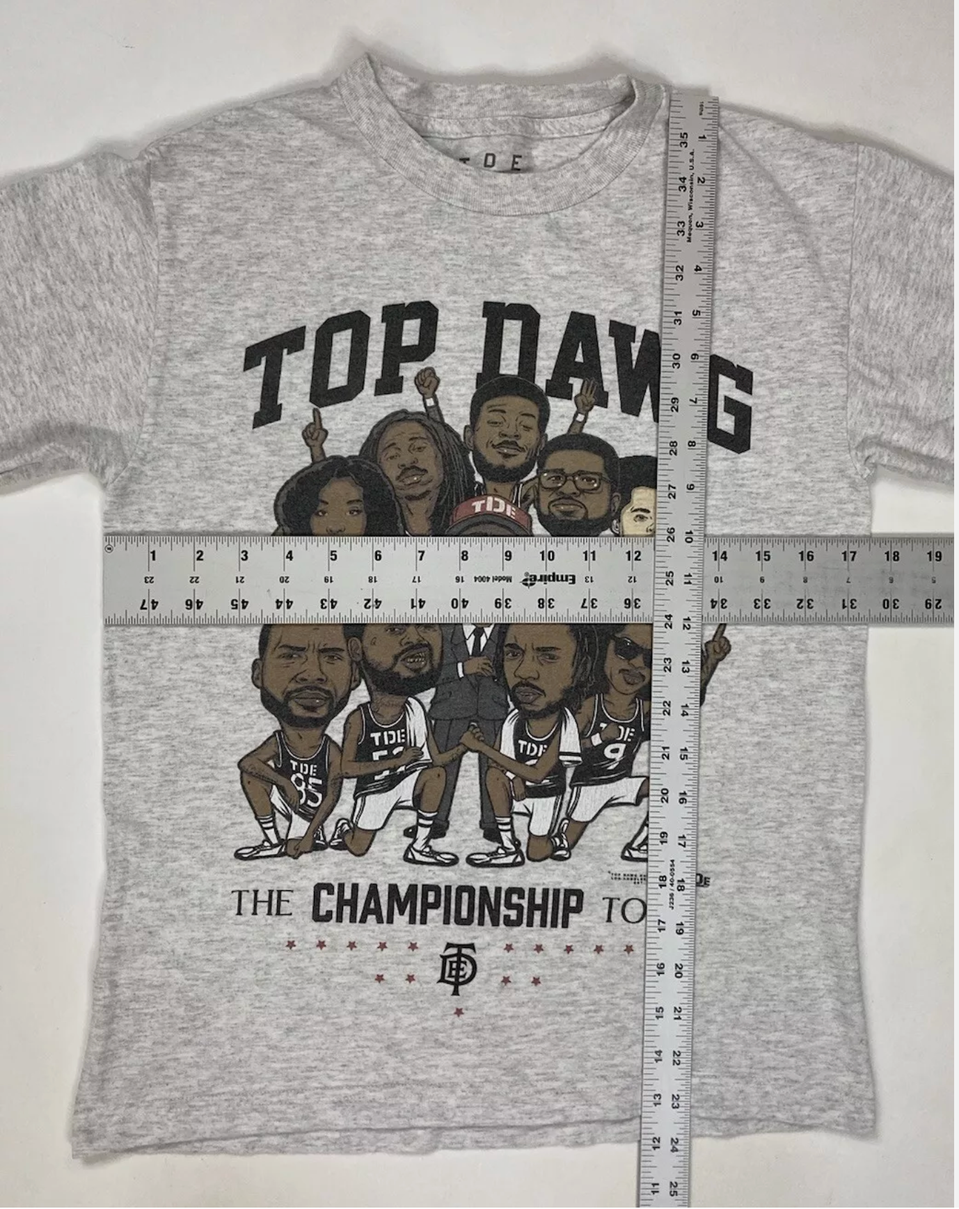 3 RARE OUT OF PRINT // TDE TOP DAWG CHAMPIONSHIP TOUR TEE