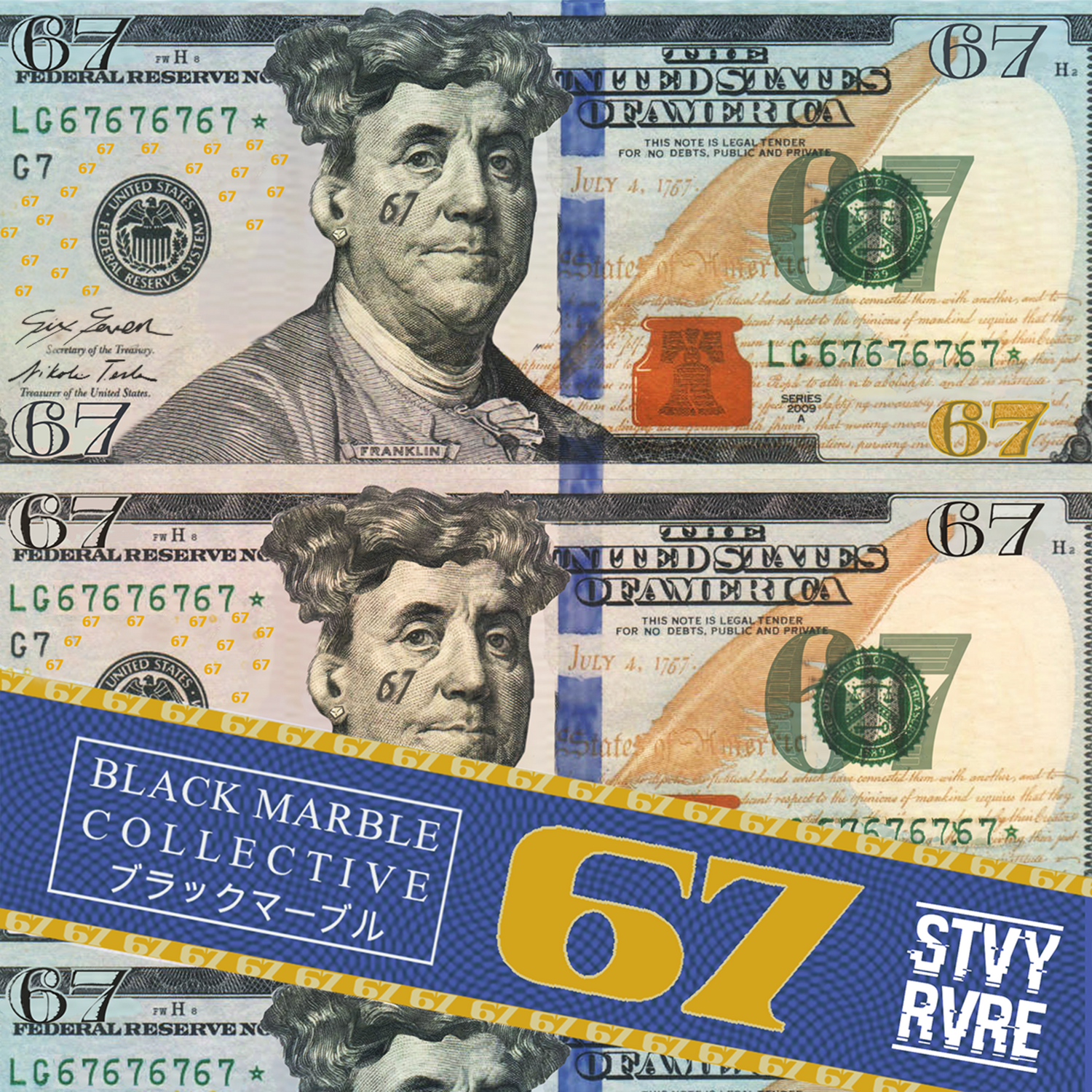 STVY RVRE - THEE 67 (SIX SEVEN) MERCH