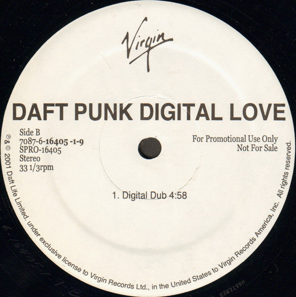 Daft Punk : Digital Love (12", Promo)