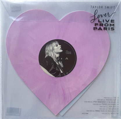 Taylor Swift : Lover (Live From Paris) (8", Shape, Pin + 8", Shape, Bab + Comp, S/Edition)