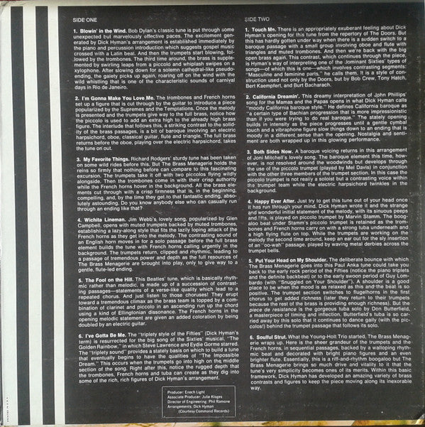 Enoch Light And The Brass Menagerie : Enoch Light And The Brass Menagerie (LP, Album, Gat)