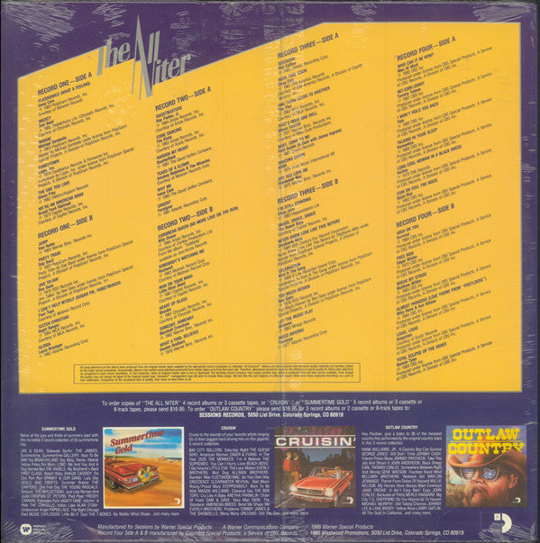 Various : The Allniter (4xLP, Comp)
