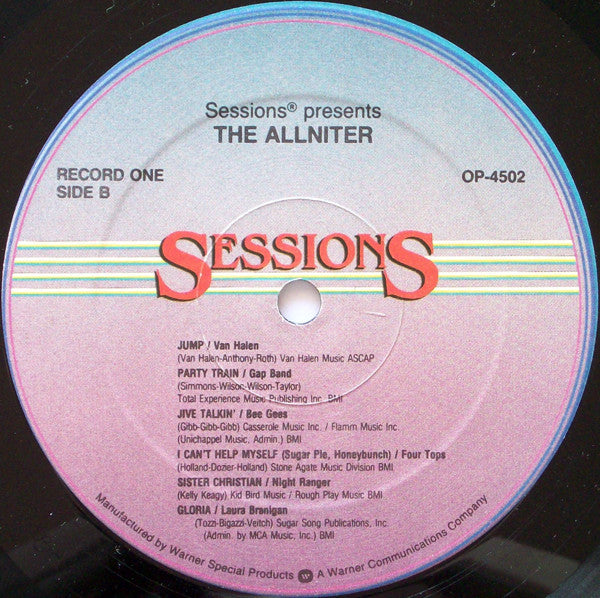 Various : The Allniter (4xLP, Comp)