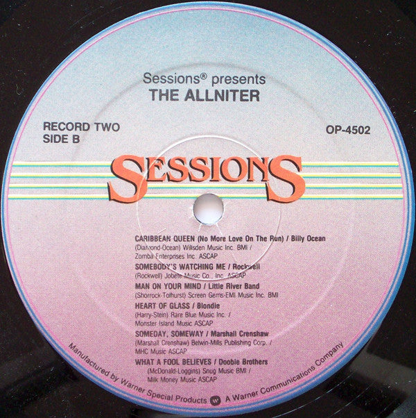 Various : The Allniter (4xLP, Comp)