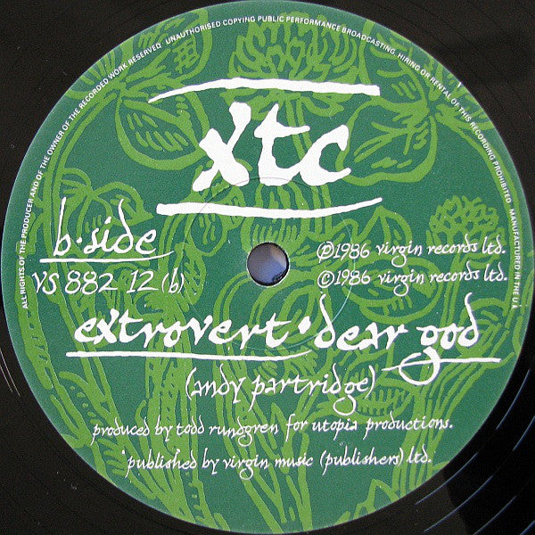 XTC : Grass (12", Single)