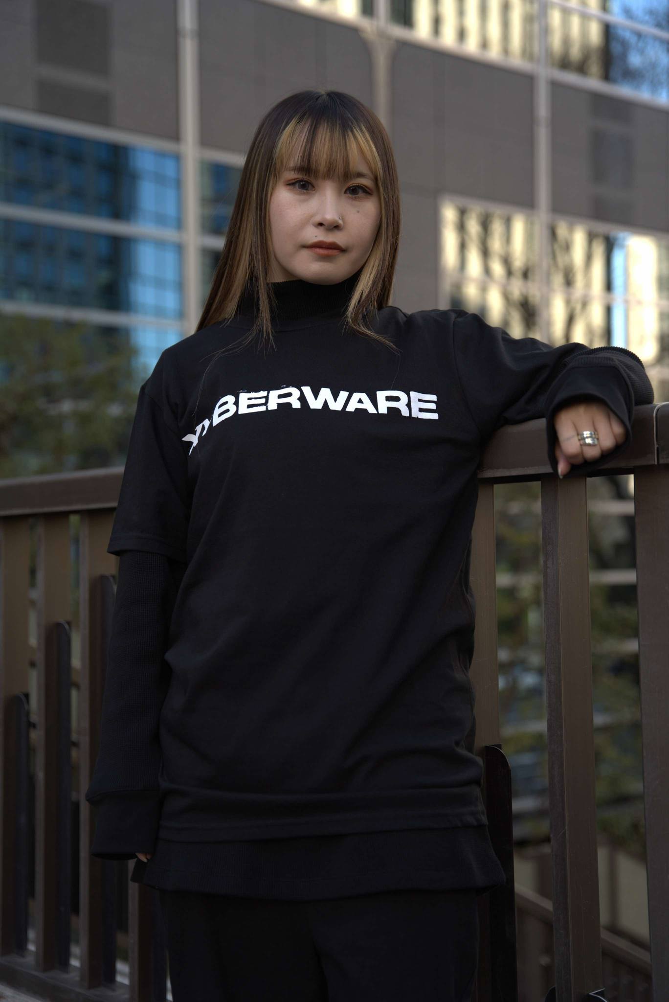 XYBERWARE RECORDS COMFORT COLORS Unisex garment-dyed heavyweight t-shirt